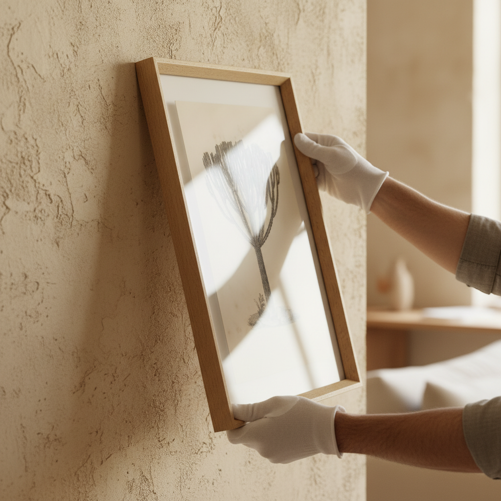 Hanging Frame On Wall